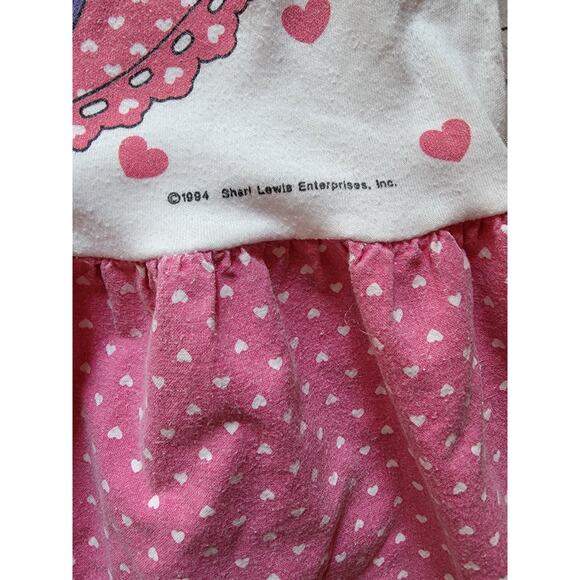 Vintage Kids Girls Sleeveless Lamb Chop Dress Size 6 U.S.A Distressed Used AS-IS - Picture 3 of 8